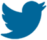Logo Twiter, azul
